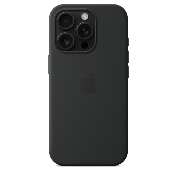 Apple iPhone 16 Pro Silicone Case with MagSafe - Black