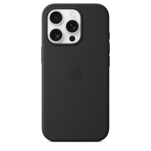 Apple iPhone 16 Pro Silicone Case with MagSafe - Black