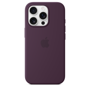 Apple iPhone 16 Pro Silicone Case with MagSafe - Plum