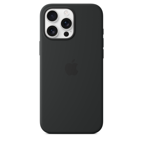 Apple iPhone 16 Pro Max Silicone Case with MagSafe - Black