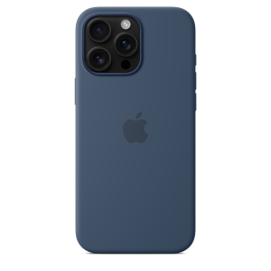 Apple iPhone 16 Pro Max Silicone Case with MagSafe - Denim