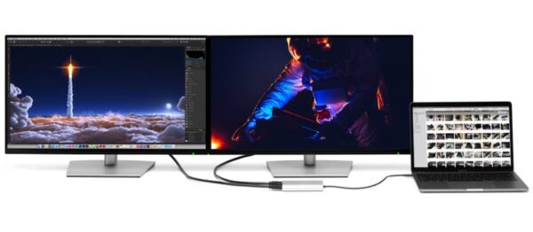 OWC USB-C Dual HDMI 4K Display Adapter with DisplayLink for M1/M2/M3