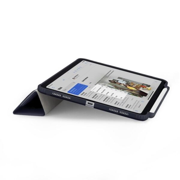 Pipetto Origami No3 Pencil Case, dark blue - iPad Air 13" 2024/2025/2026