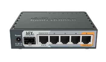 Mikrotik RB760iGS 880MHz,256MB RAM, 5x LAN, ROS L4