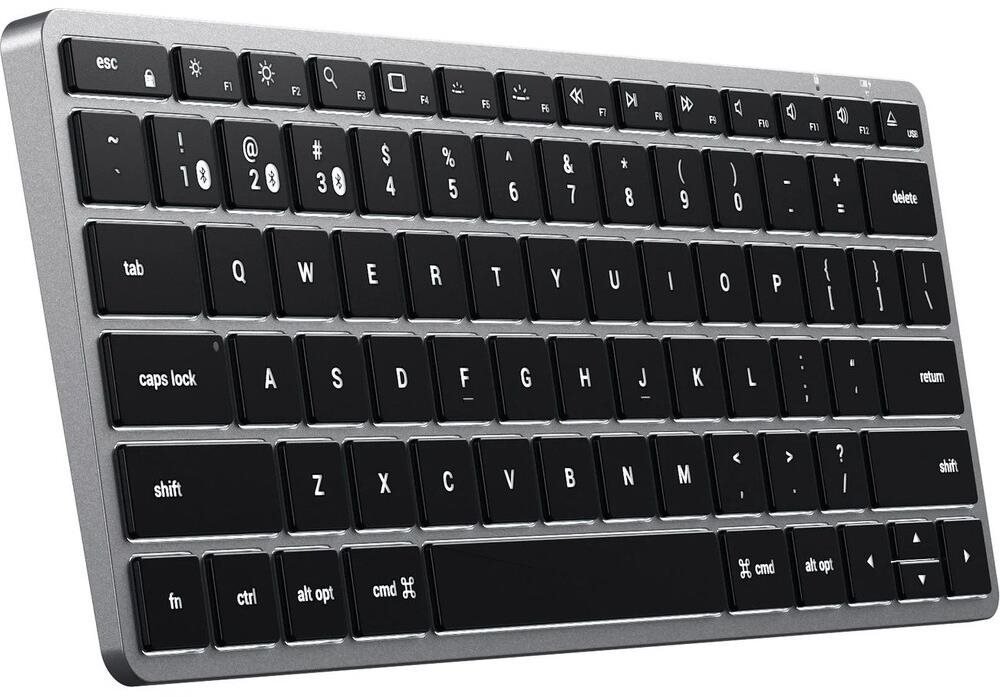 Satechi Slim X1 Bluetooth BACKLIT Wireless Keyboard - CZ - Space Grey