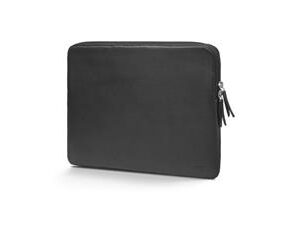 Trunk Leather Sleeve, black - MacBook Pro 16" M4/M3/M2/M1