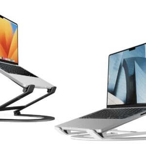 Twelve South - Curve Flex stand in alluminio per MacBook - Nero Opaco (TS-2201)