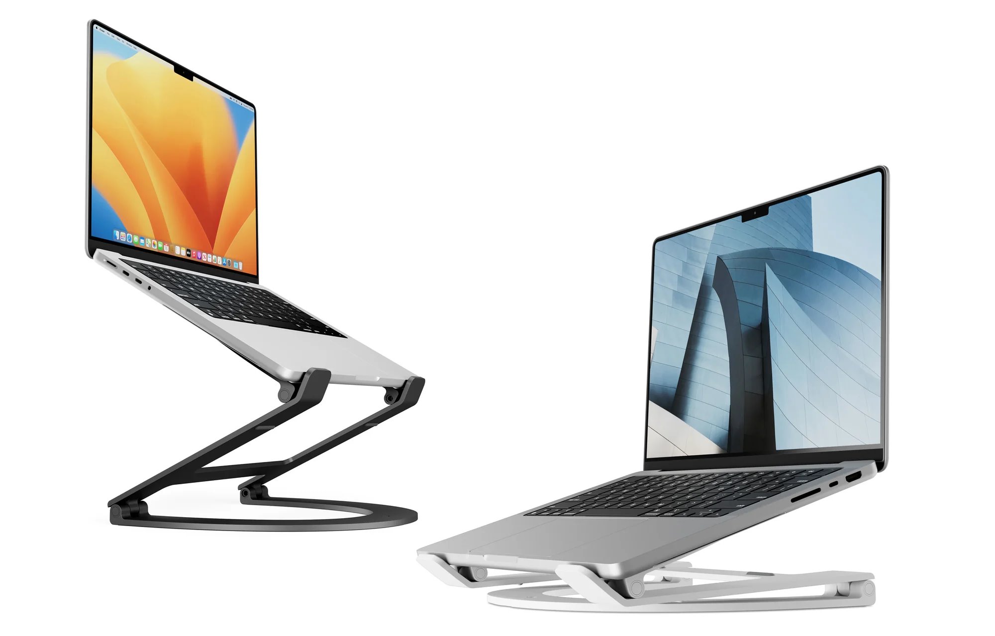 Twelve South - Curve Flex stand in alluminio per MacBook - Nero Opaco (TS-2201)