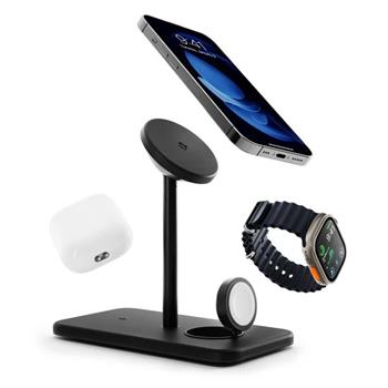 TwelveSouth - Hirise 3 Deluxe stand 3-in-1 pro Phone/Apple Watch/Airpods