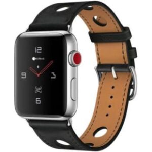 COTEetCI Fashion Lederarmband Apple Watch 38/40/41mm Schwarz