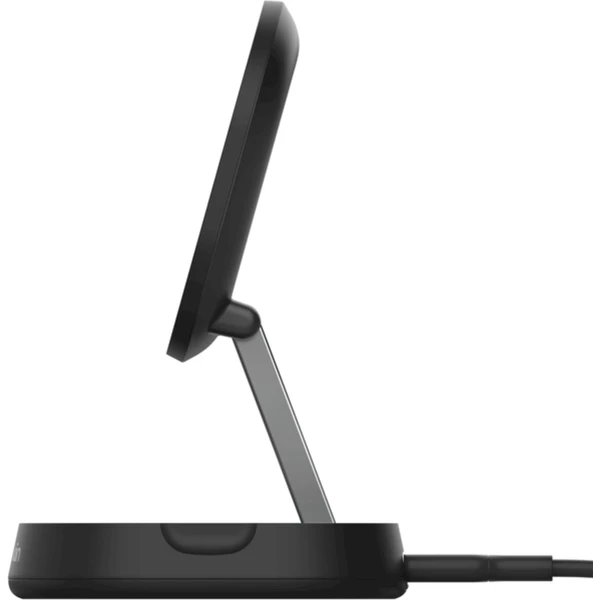 Belkin BOOST CHARGE™ PRO Qi2 15W Magnetický nabíjecí stojan, konvertibilní, bez adaptéru, černá