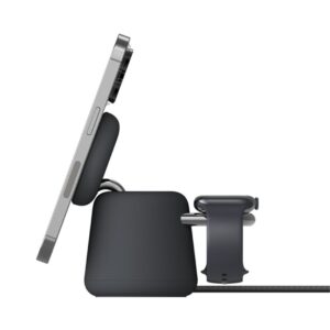 Belkin BOOST CHARGE™ PRO MagSafe 2-in-1 15W charging stand, Dark