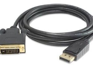 PremiumCord DisplayPort na DVI kabel 2m M/M