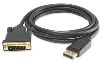 PremiumCord DisplayPort na DVI kabel 2m M/M