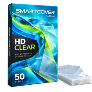 SMARTCOVER HD Clear Schutzfolien – 50 Stück